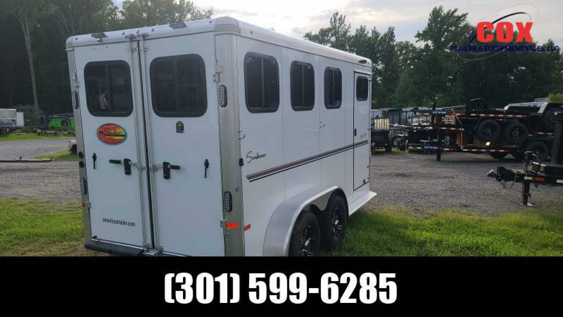 New 2023 Sundowner Trailers 3-Horse Bp 7'Height Horse Trailer