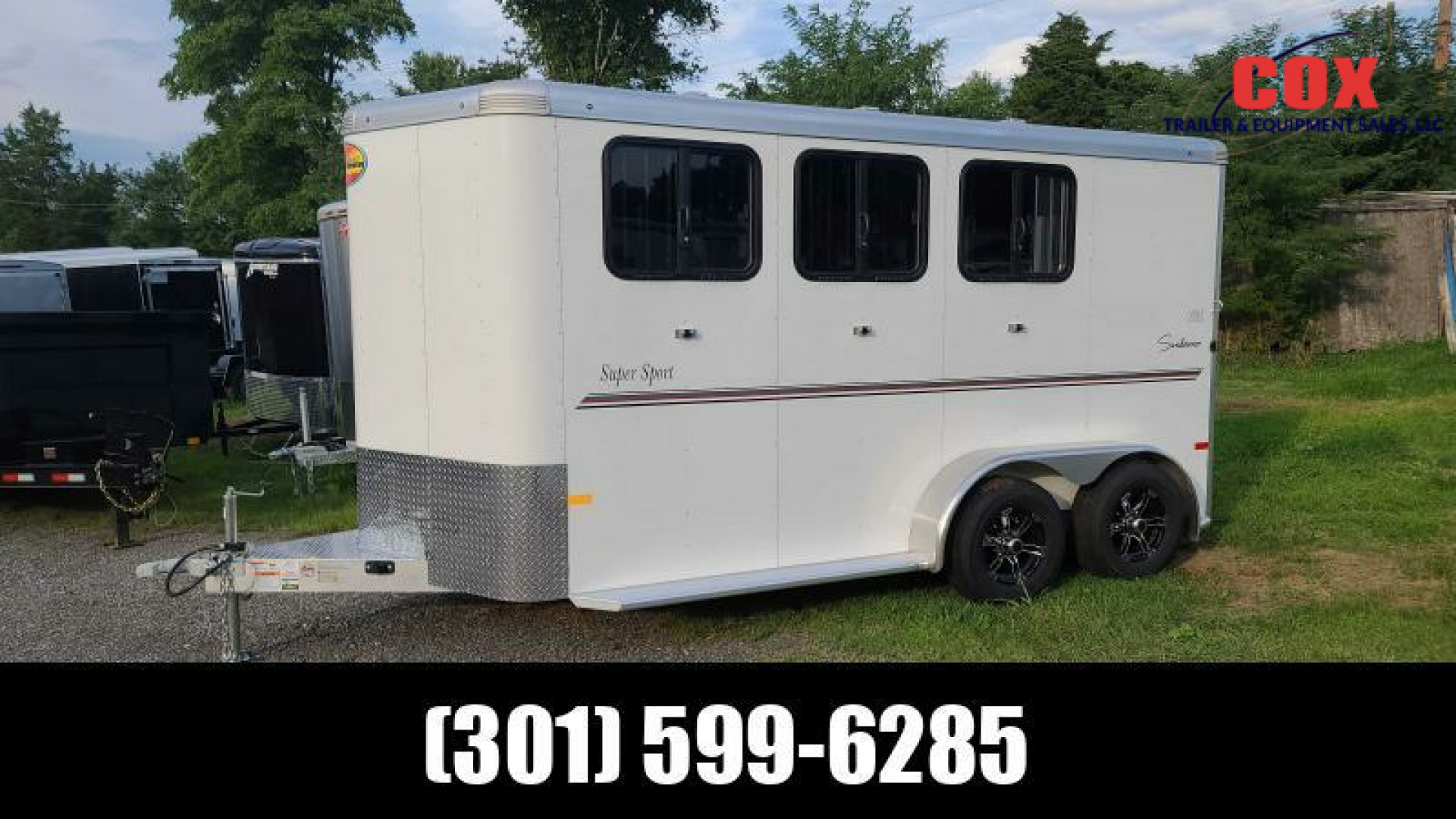 New 2023 Sundowner Trailers 3-Horse Bp 7'Height Horse Trailer