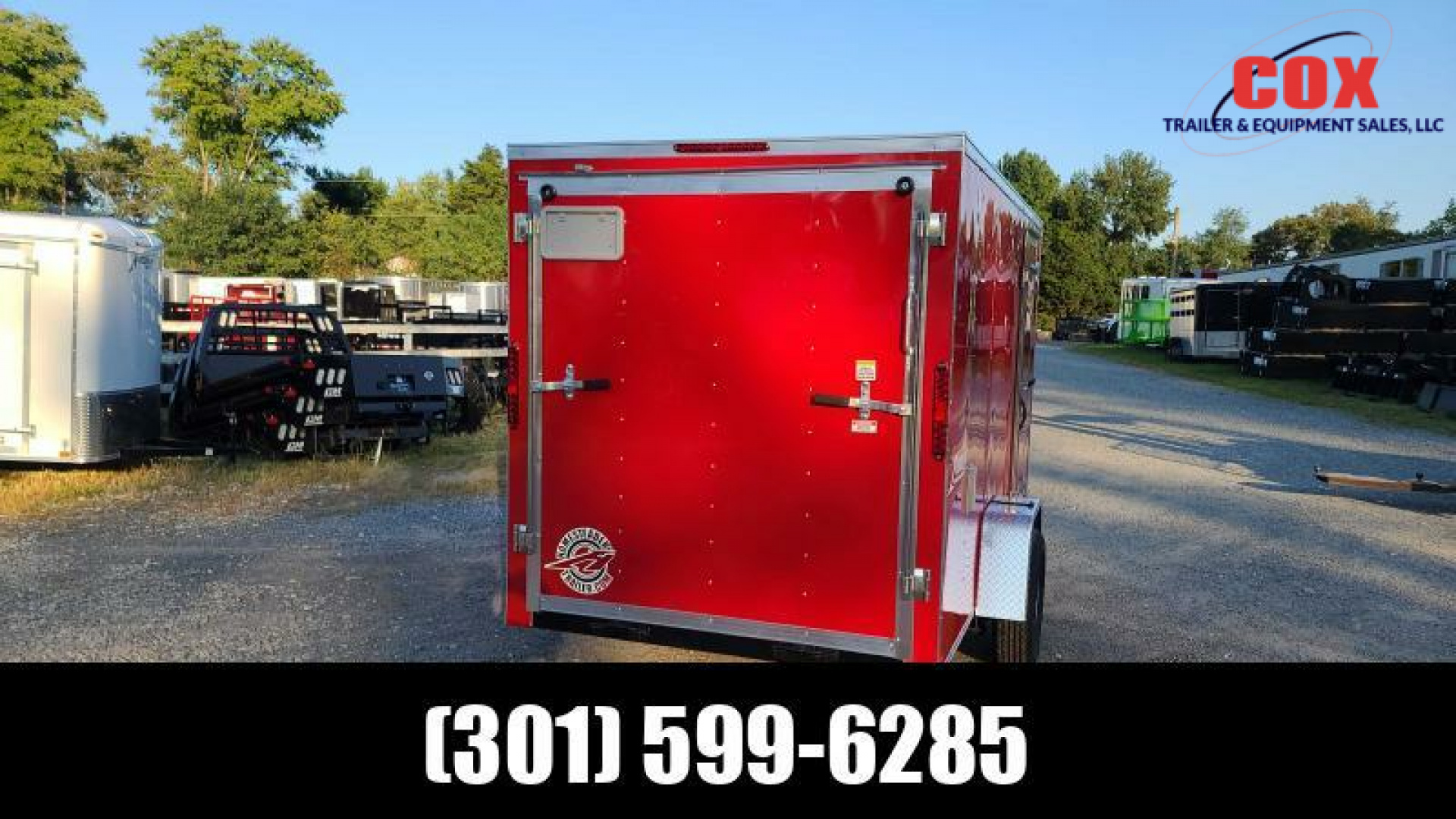New 2026 Homesteader Trailers 612IT Red Ramp Cargo / Enclosed Trailer