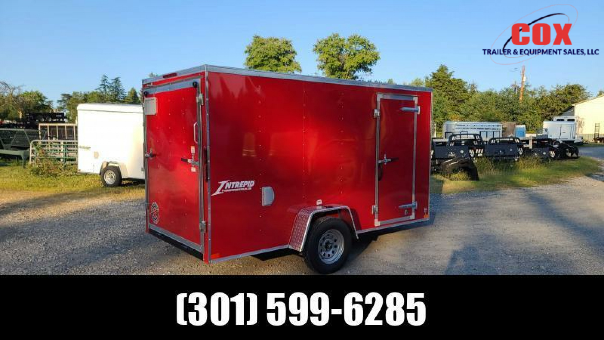 New 2026 Homesteader Trailers 612IT Red Ramp Cargo / Enclosed Trailer