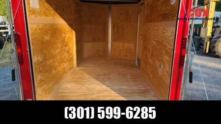 New 2026 Homesteader Trailers 612IT Red Ramp Cargo / Enclosed Trailer