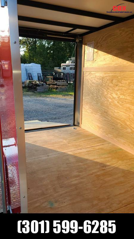 New 2026 Homesteader Trailers 612IT Red Ramp Cargo / Enclosed Trailer
