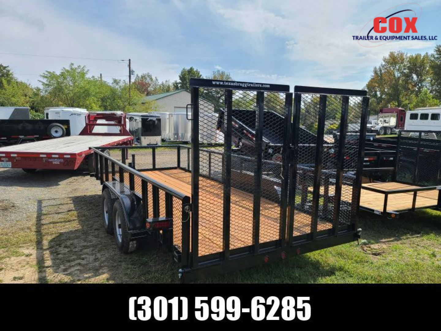 New 2022 Texas Bragg Trailers Landscape Eq Special 18 Landscape Trailer