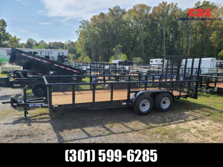 New 2022 Texas Bragg Trailers Landscape Eq Special 18 Landscape Trailer