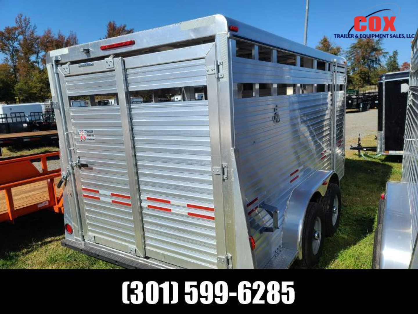 New 2022 W-W Trailer All Aluminum Stock Trailer Stock / Stock Combo Trailer