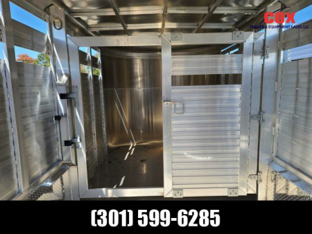New 2022 W-W Trailer All Aluminum Stock Trailer Stock / Stock Combo Trailer