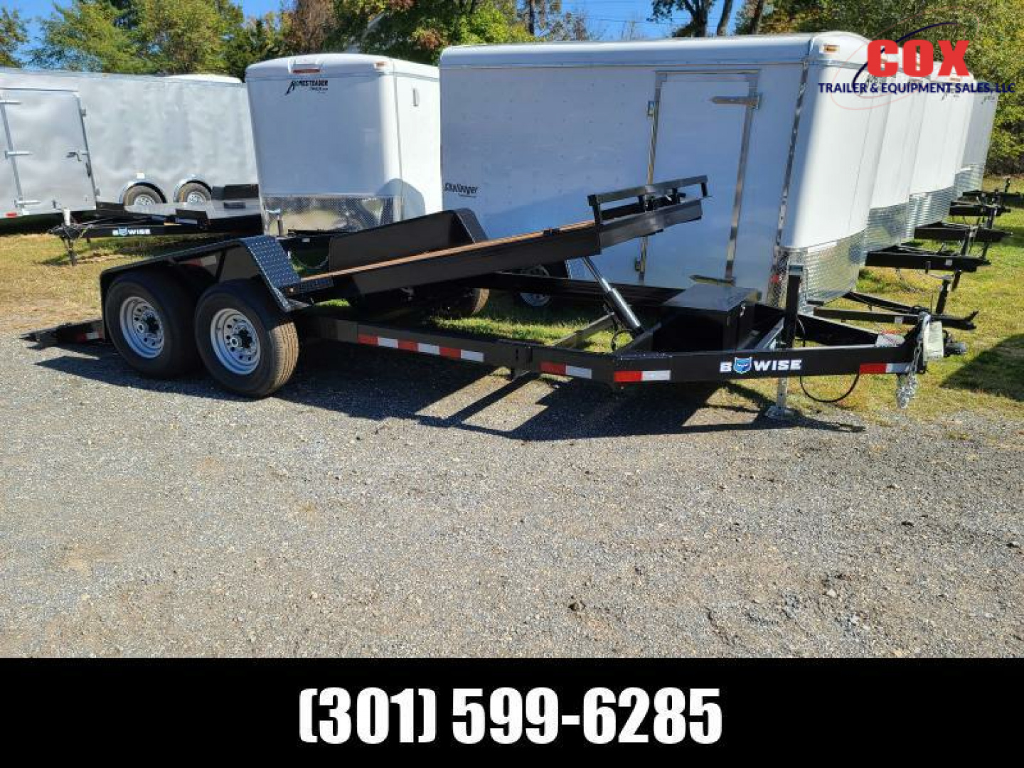 New 2023 B-Wise Full Tilt Equipment Trailer