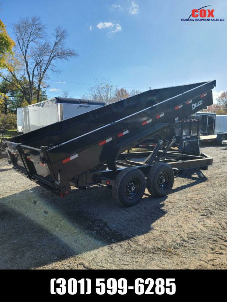 New 2023 Delco Trailers 16ft bumper dump special Dump Trailer
