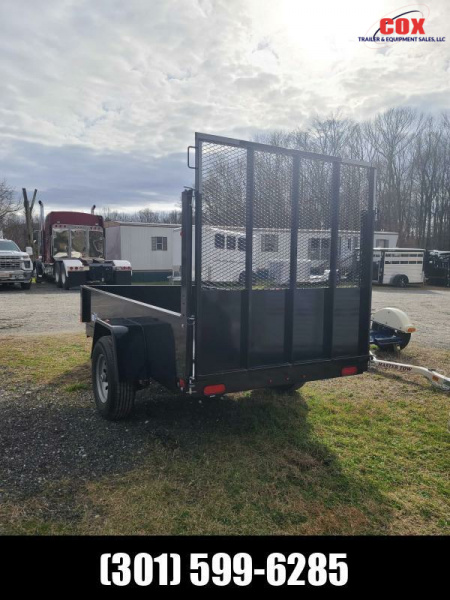 New 2023 BWISE Single Axle Dump Landscaper Dump Trailer