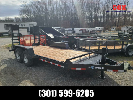 New 2023 B-Wise lo pro specials Equipment Trailer