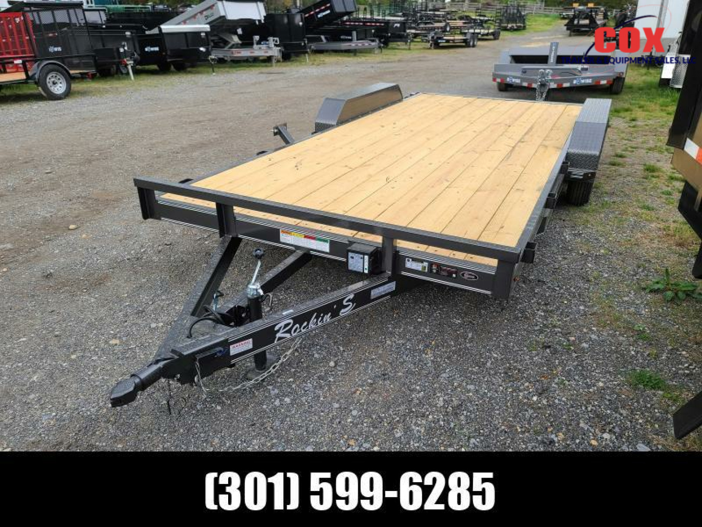 New 2024 Rockin' S Trailer Auto Hauler  Car / Racing Trailer