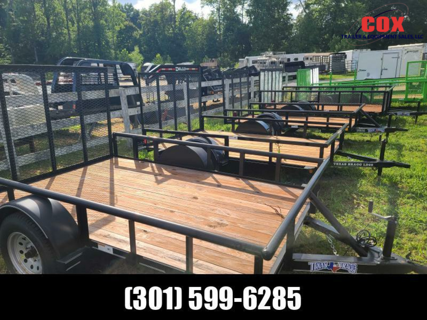 New 2022 Texas Bragg Trailers Special on all Single Axles in stock Utility Trailer