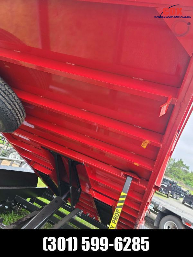 New 2024 B-Wise LO Profile HD Dump TRailer Dump Trailer