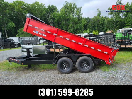 New 2024 B-Wise LO Profile HD Dump TRailer Dump Trailer