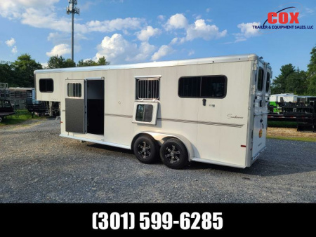 New 2024 Sundowner Trailers 2+1 Gn with Dressing/Tack Room Horse Trailer