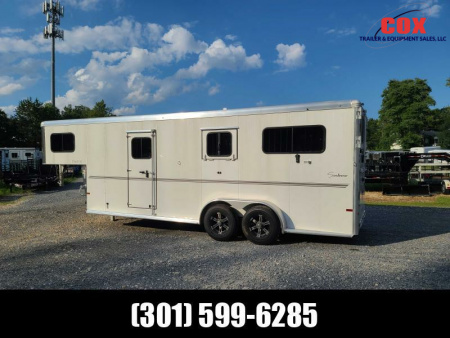 New 2024 Sundowner Trailers 2+1 Gn with Dressing/Tack Room Horse Trailer