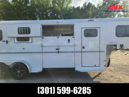 New 2024 Sundowner Trailers 2+1 Gn with Dressing/Tack Room Horse Trailer