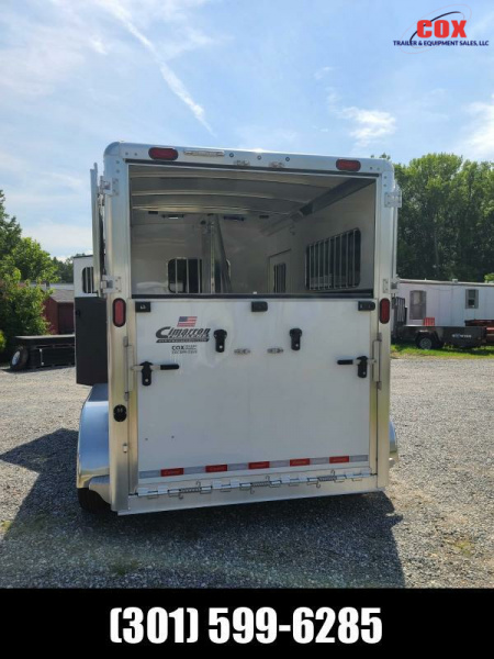 New 2023 Cimarron Trailers 2-h Bp WB Signature special Horse Trailer
