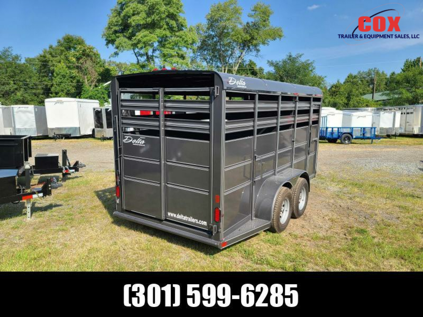 New 2025 Delta Manufacturing 16ft special 500 series  Stock / Stock Combo Trailer