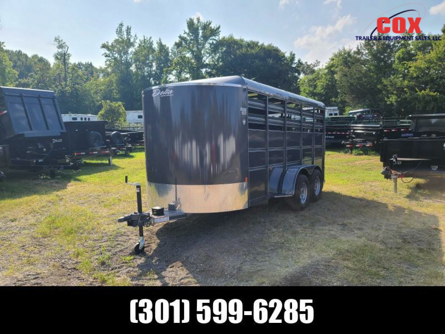 New 2025 Delta Manufacturing 16ft special 500 series  Stock / Stock Combo Trailer