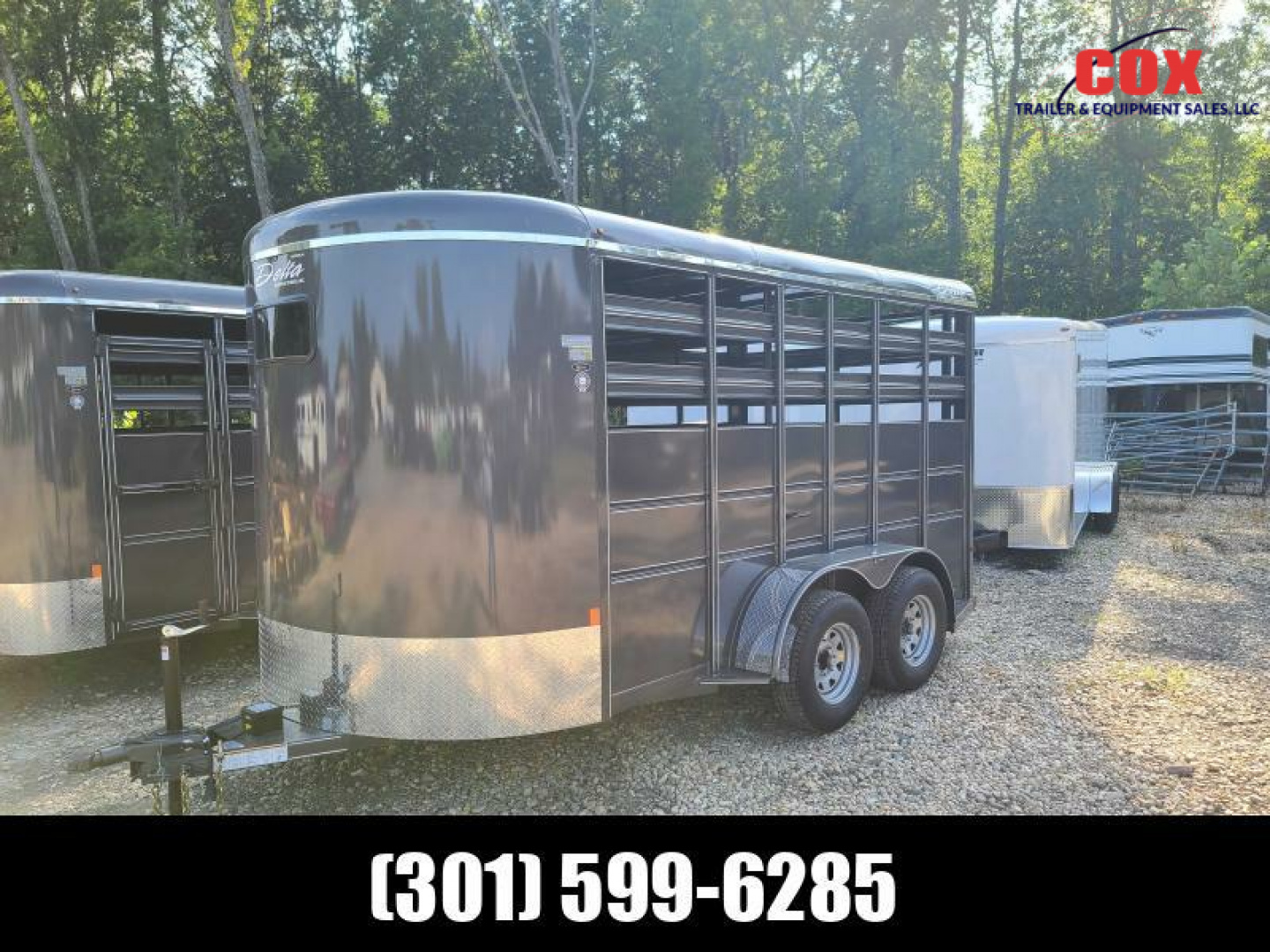 New 2023 Delta Manufacturing Extra wide bp Stock Trailer Stock / Stock Combo Trailer