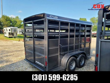 New 2023 Delta Manufacturing Extra wide bp Stock Trailer Stock / Stock Combo Trailer