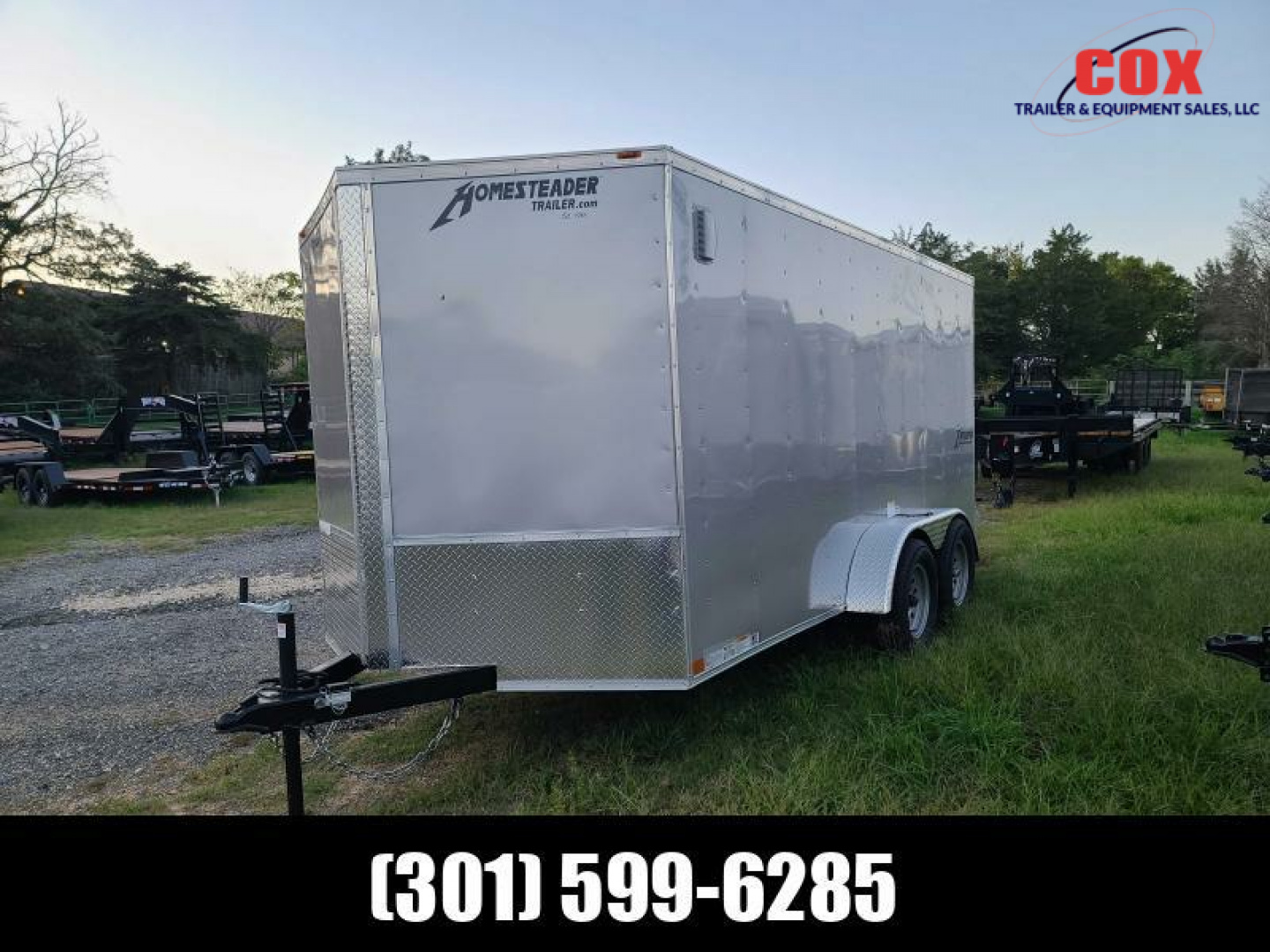 New 2026 Homesteader Trailers 714IT Ramp pck Cargo / Enclosed Trailer