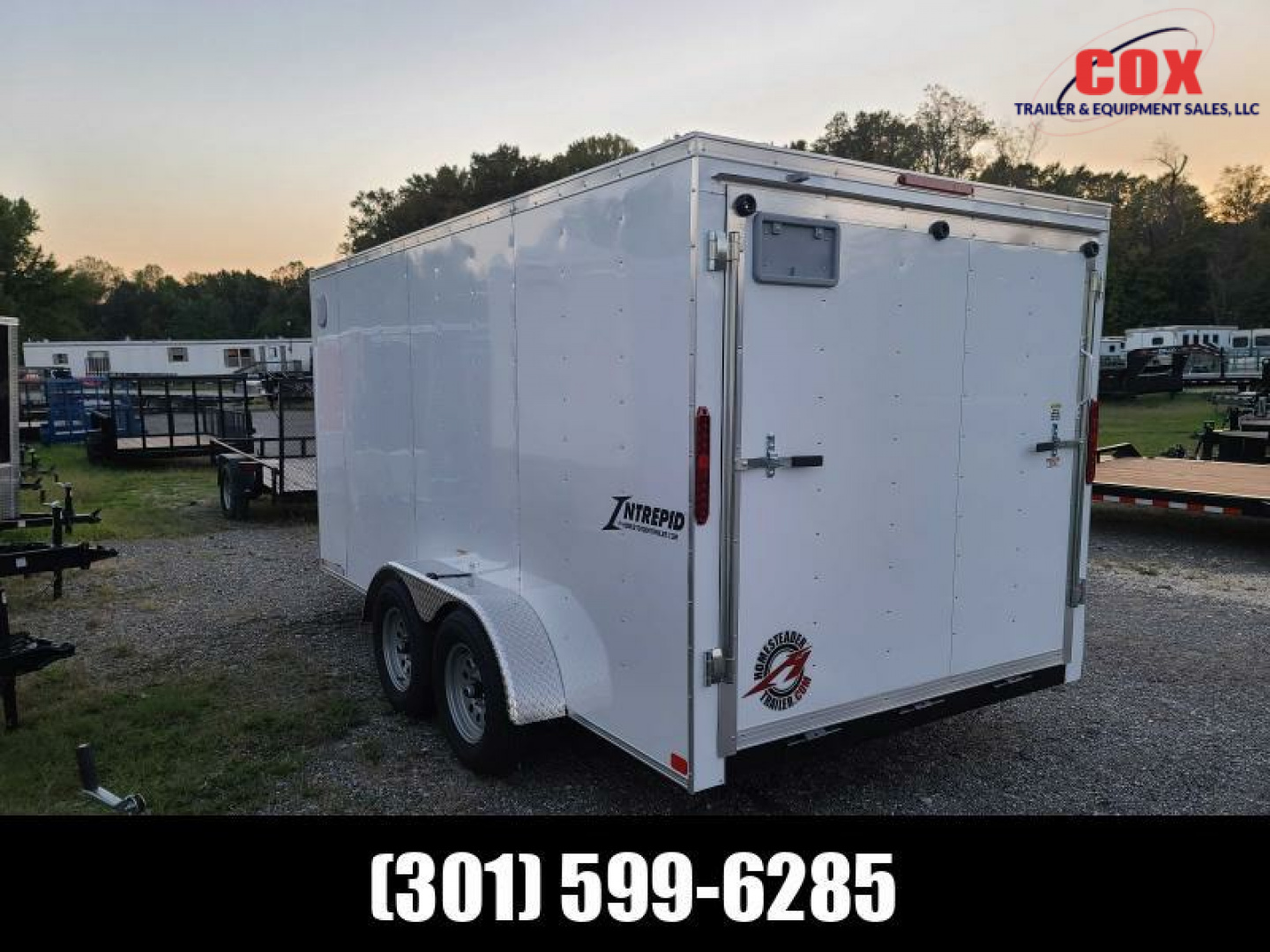 New 2026 Homesteader Trailers 714IT Ramp pck Cargo / Enclosed Trailer