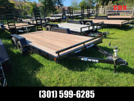 New 2023 BWISE 16ft super special Equipment Trailer