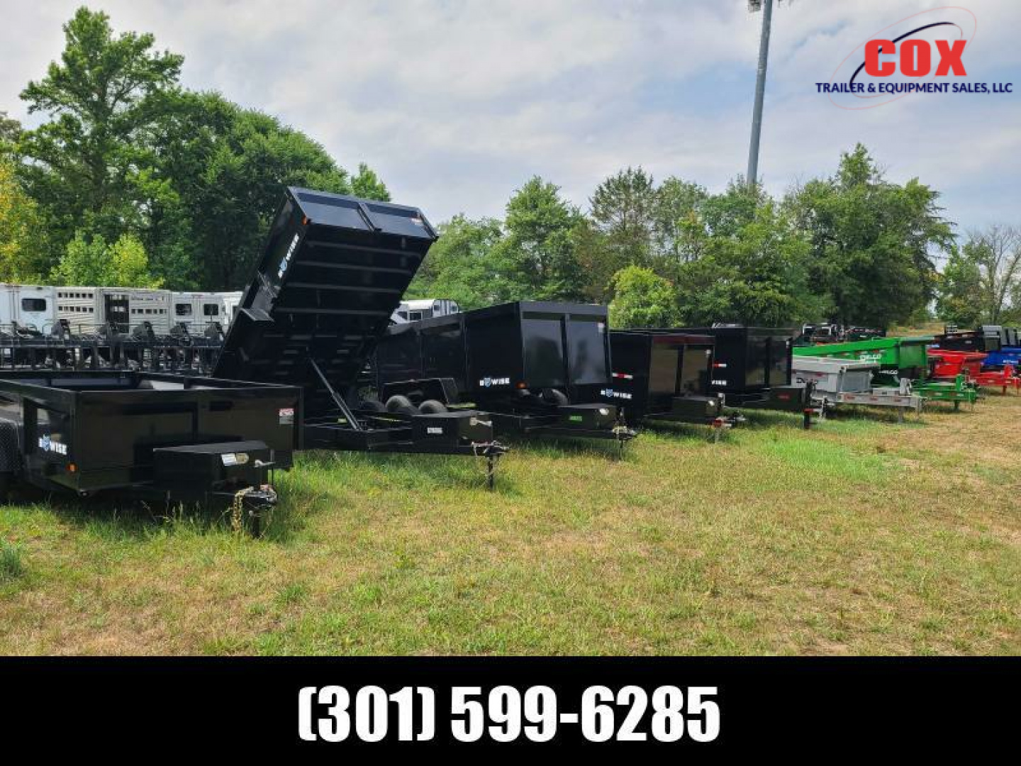 New 2023 BWISE in stock specials Dump Trailer