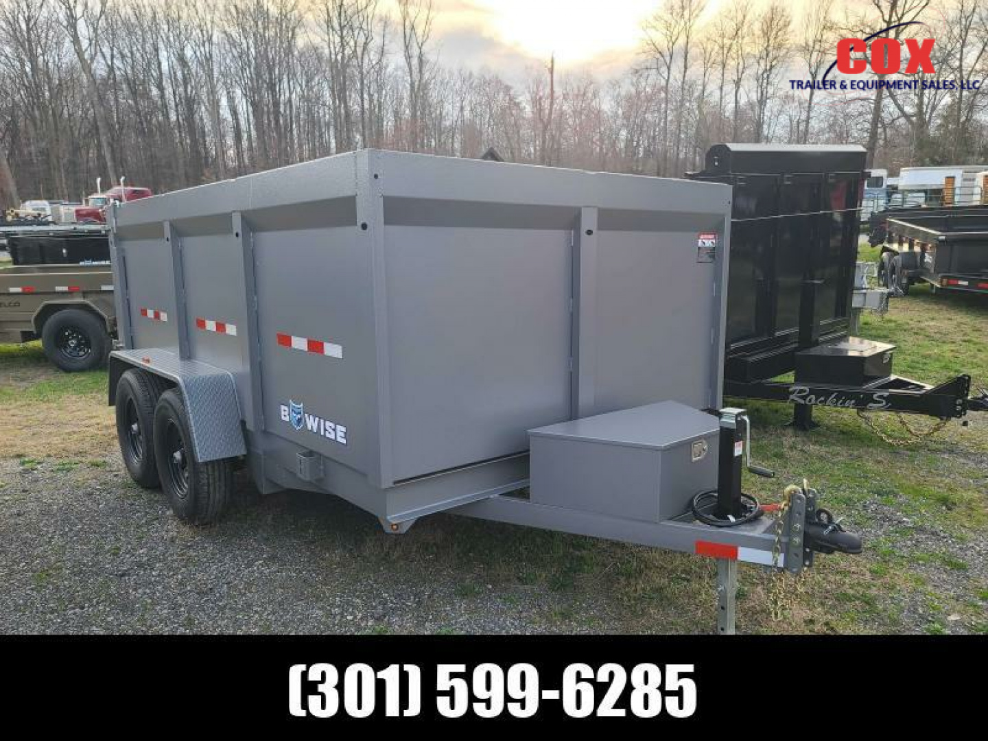 New 2024 BWISE DT712LP High Sider Dump Trailer