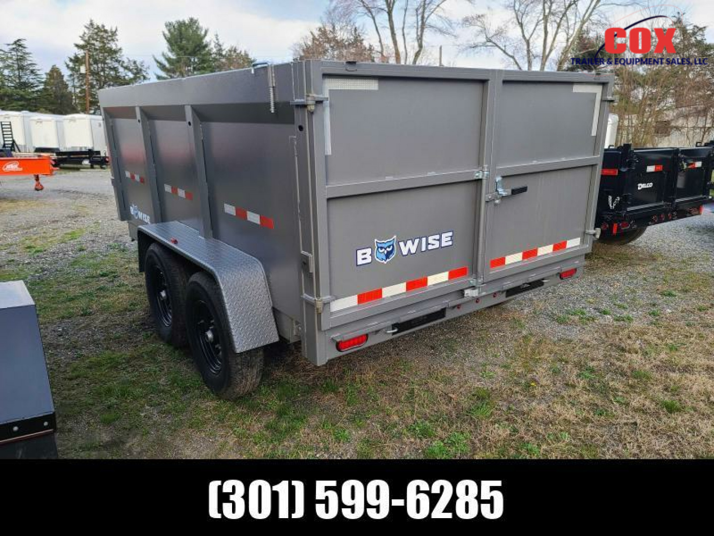 New 2024 BWISE DT712LP High Sider Dump Trailer