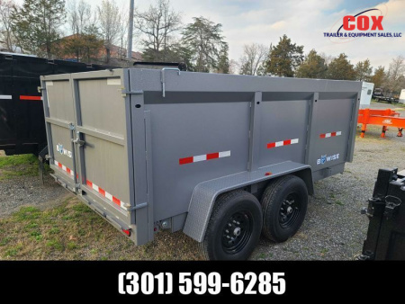 New 2024 BWISE DT712LP High Sider Dump Trailer