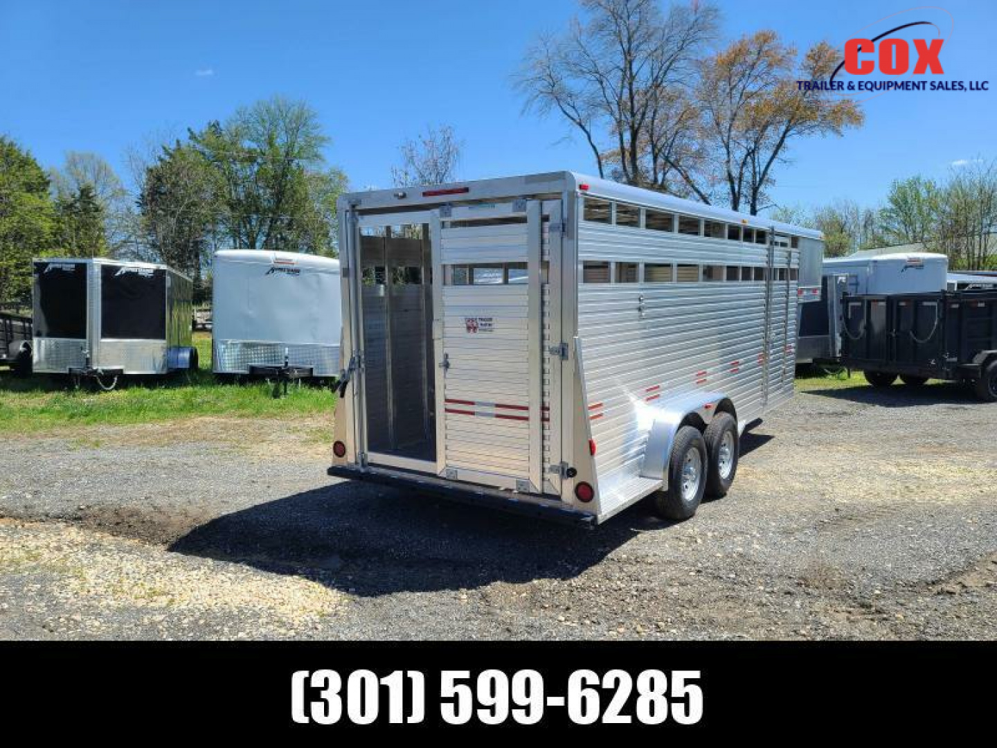 New 2024 W-W Trailer Bright Line 20 x 7 x 7  Stock / Stock Combo Trailer