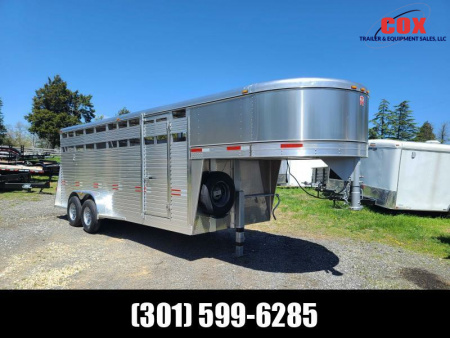 New 2024 W-W Trailer Bright Line 20 x 7 x 7  Stock / Stock Combo Trailer