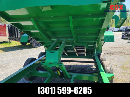 New 2024 Delco Trailers HD Dump Trailers Extra wide  Dump Trailer