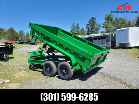 New 2024 Delco Trailers HD Dump Trailers Extra wide  Dump Trailer