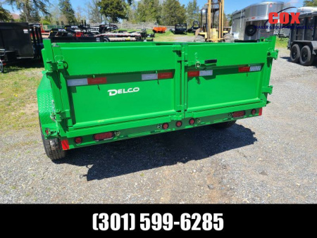 New 2024 Delco Trailers HD Dump Trailers Extra wide  Dump Trailer