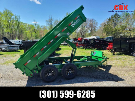 New 2024 Delco Trailers HD Dump Trailers Extra wide  Dump Trailer