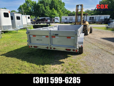 New 2024 Delco Trailers 14 ft Deluxe Dump Trailer  Dump Trailer