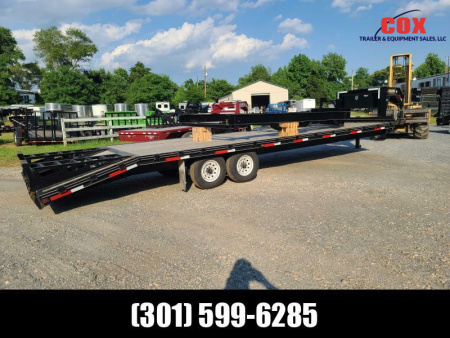 Used 2020 Golden used gn hot shot trailer  Flatbed Trailer