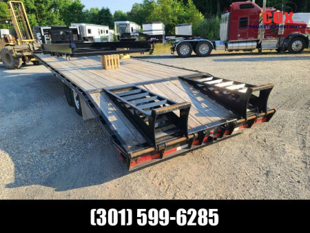Used 2020 Golden used gn hot shot trailer  Flatbed Trailer
