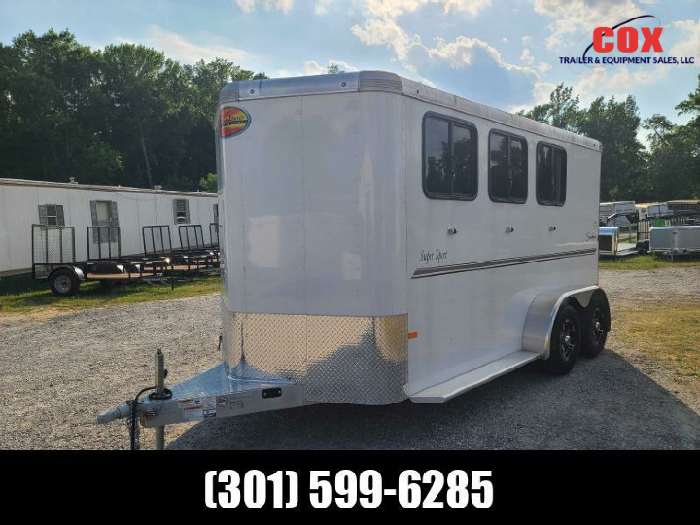 New 2023 Sundowner Trailers 3-horse bumper pull #642 special Horse Trailer