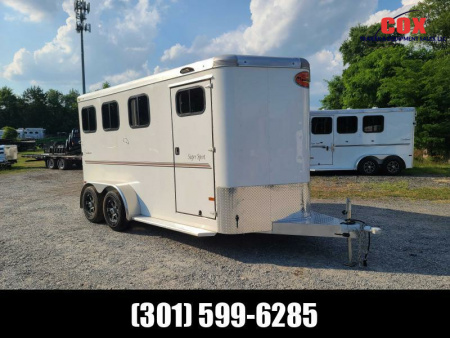 New 2023 Sundowner Trailers 3-horse bumper pull #642 special Horse Trailer