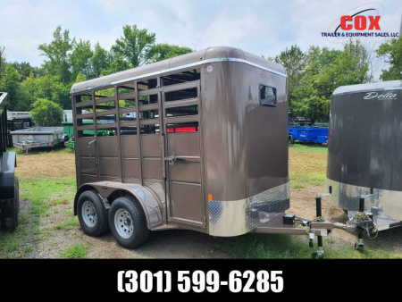 New 2025 Delta Trailers 12' extra height bp stock Stock / Stock Combo Trailer