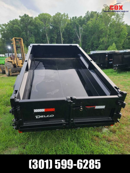 New 2024 Delco Trailers HD Single Axle dump Dump Trailer