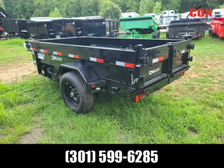 New 2024 Delco Trailers HD Single Axle dump Dump Trailer