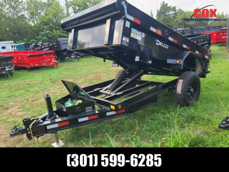 New 2024 Delco Trailers HD Single Axle dump Dump Trailer