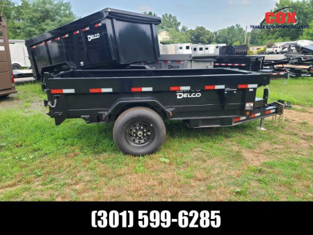 New 2024 Delco Trailers HD Single Axle dump Dump Trailer