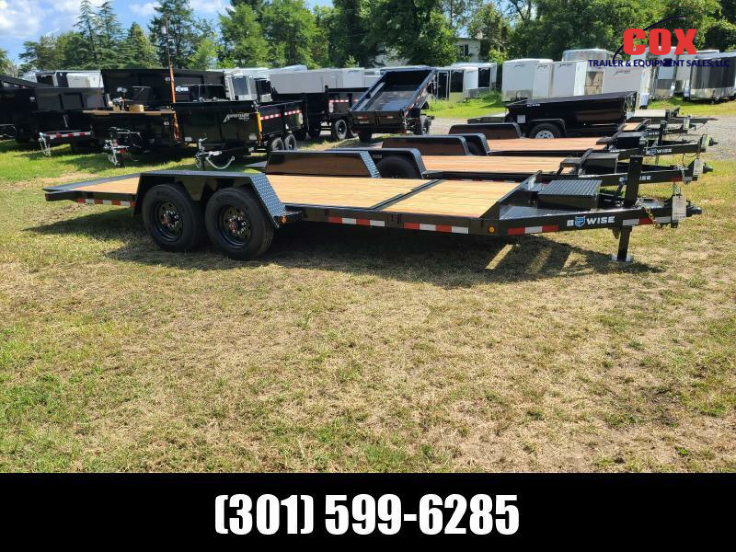 New 2025 BWISE HD Tilt  Tilt Trailer
